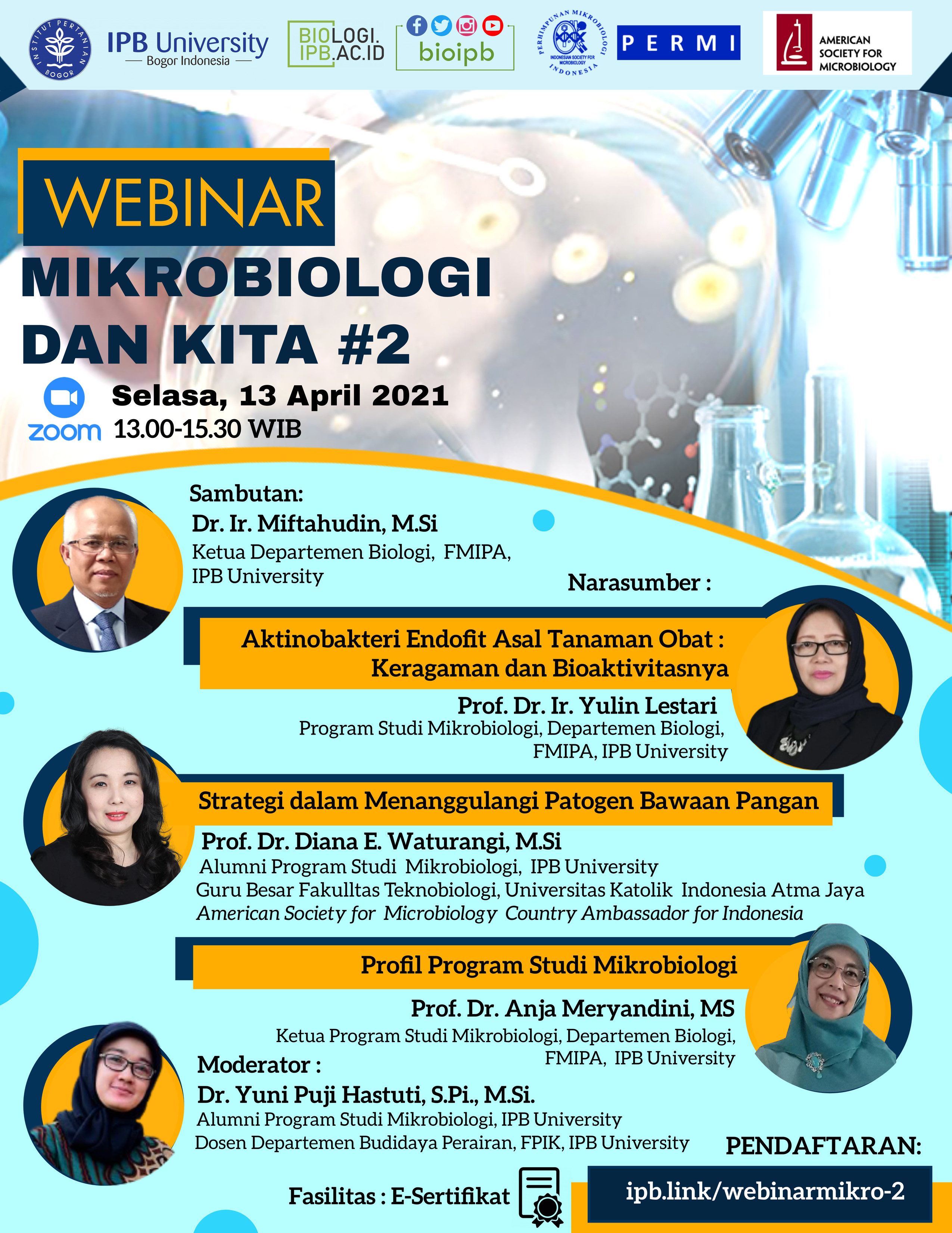 The 2nd Webinar of We and Microbiology 